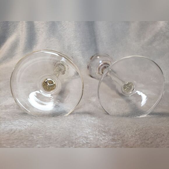 Hand Painted Wine Glasses, set of 2 - Picture 6 of 9